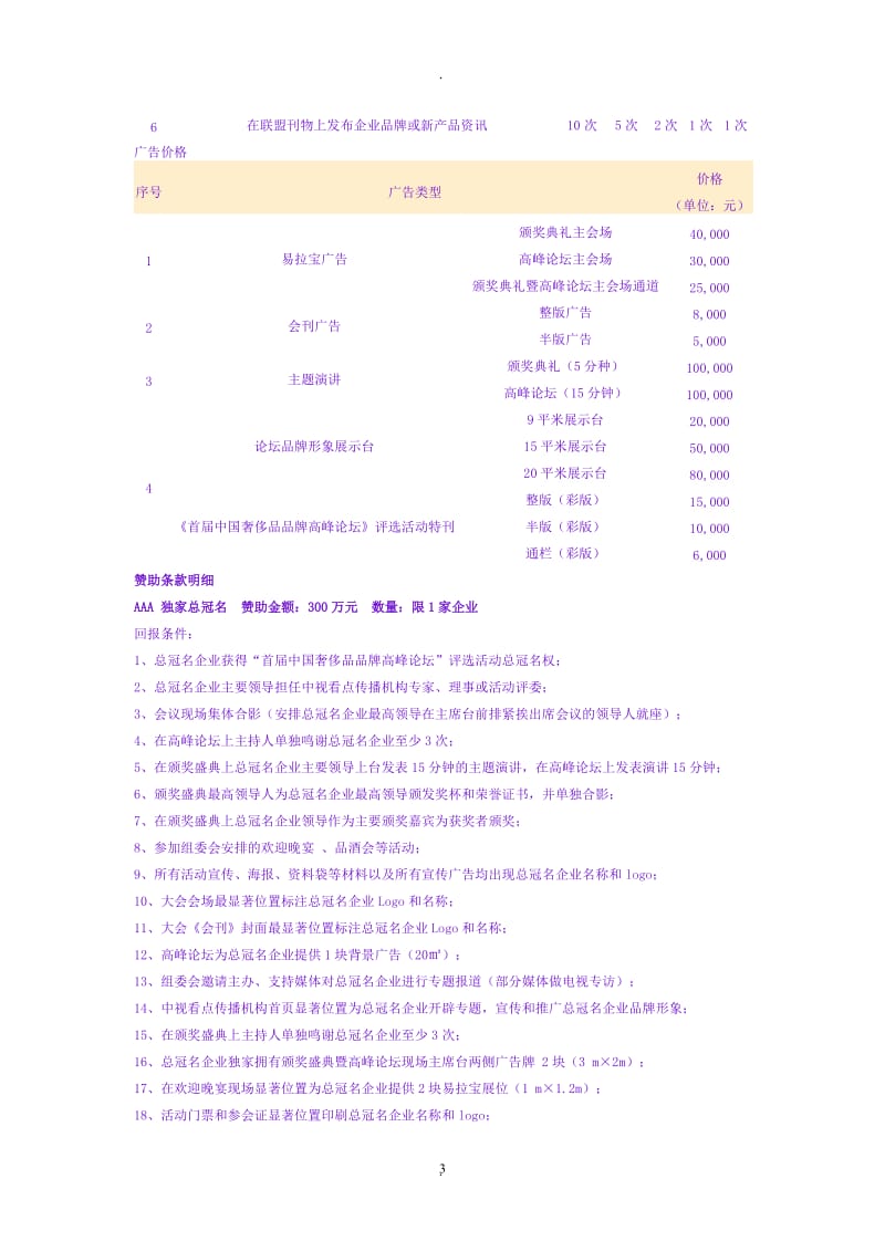 赞助回报方案惯用---通用模式[1]_第3页