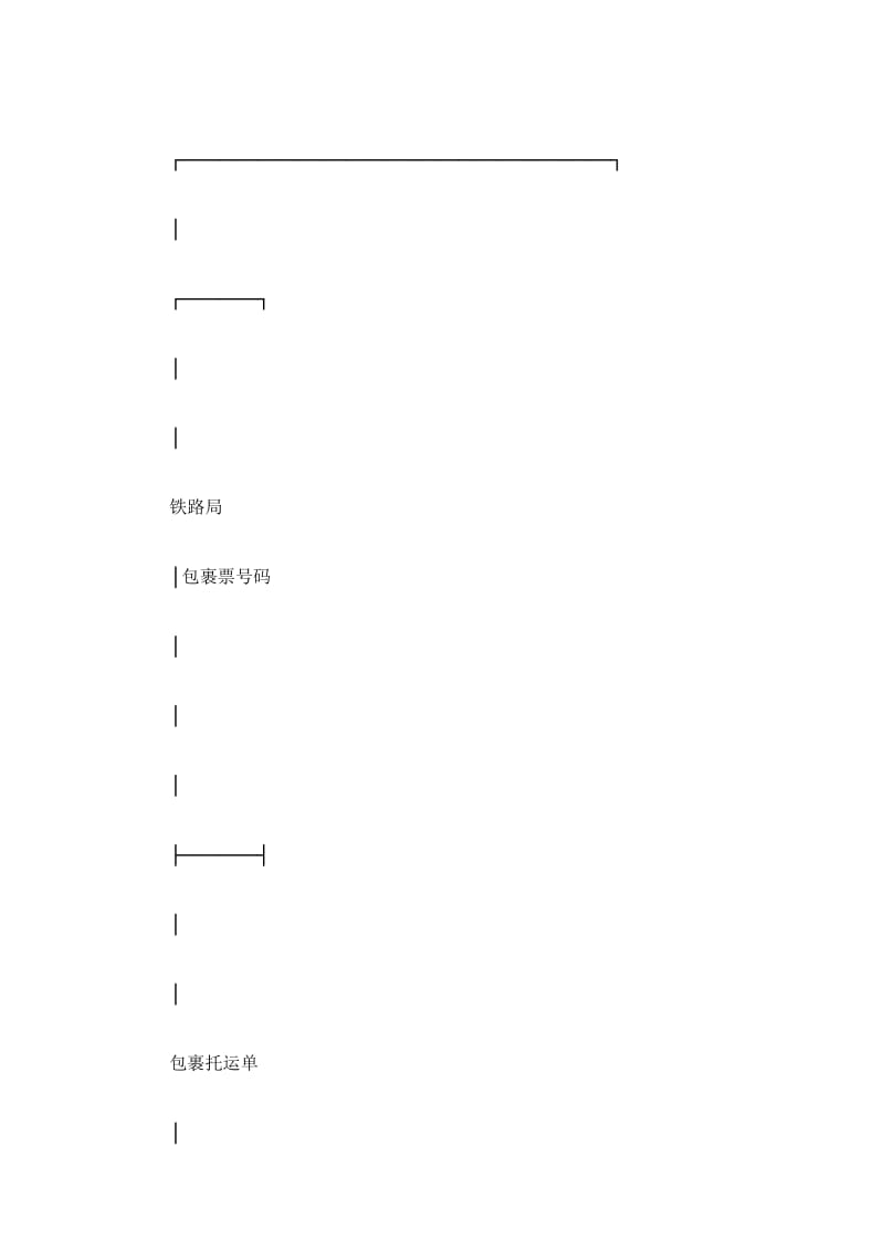 包裹托运单(铁路)_第2页