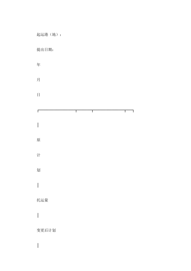 水路货运变更计划表_第2页