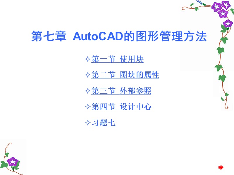 AutoCAD的图形管理方法_第1页