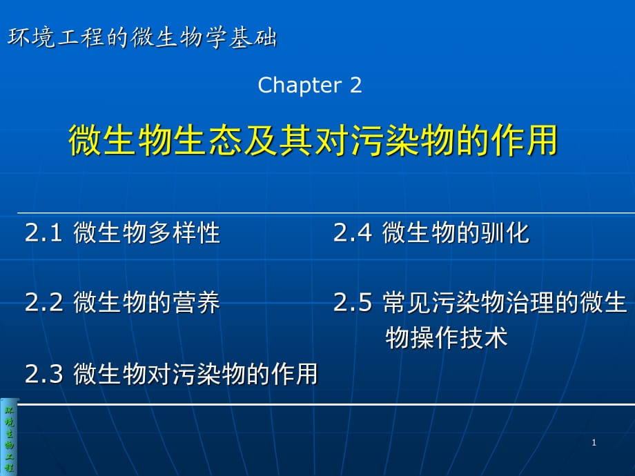 CChapter2-生物降解的微生物基礎(chǔ)_第1頁