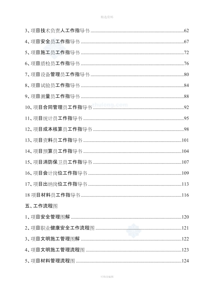 非常好的建筑公司项目部施工管理制度汇编_第3页