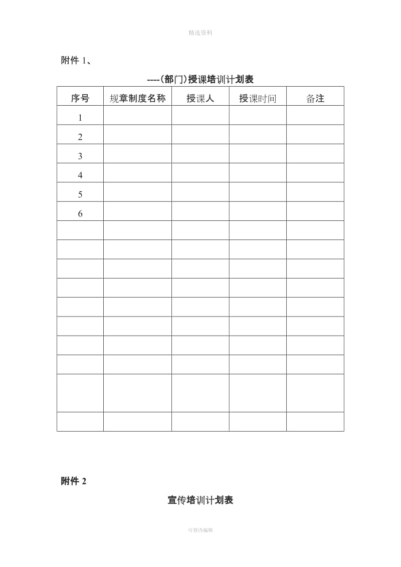 公司规制度培训实施方案_第3页