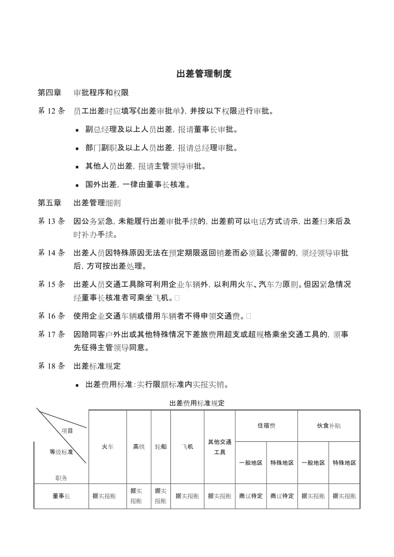 公司考勤管理制度18926_第3页