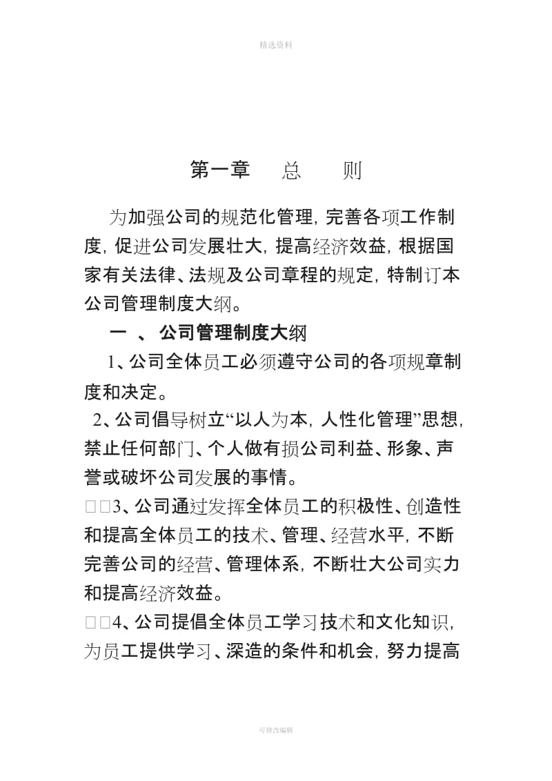 公司管理制度大全新_第2页