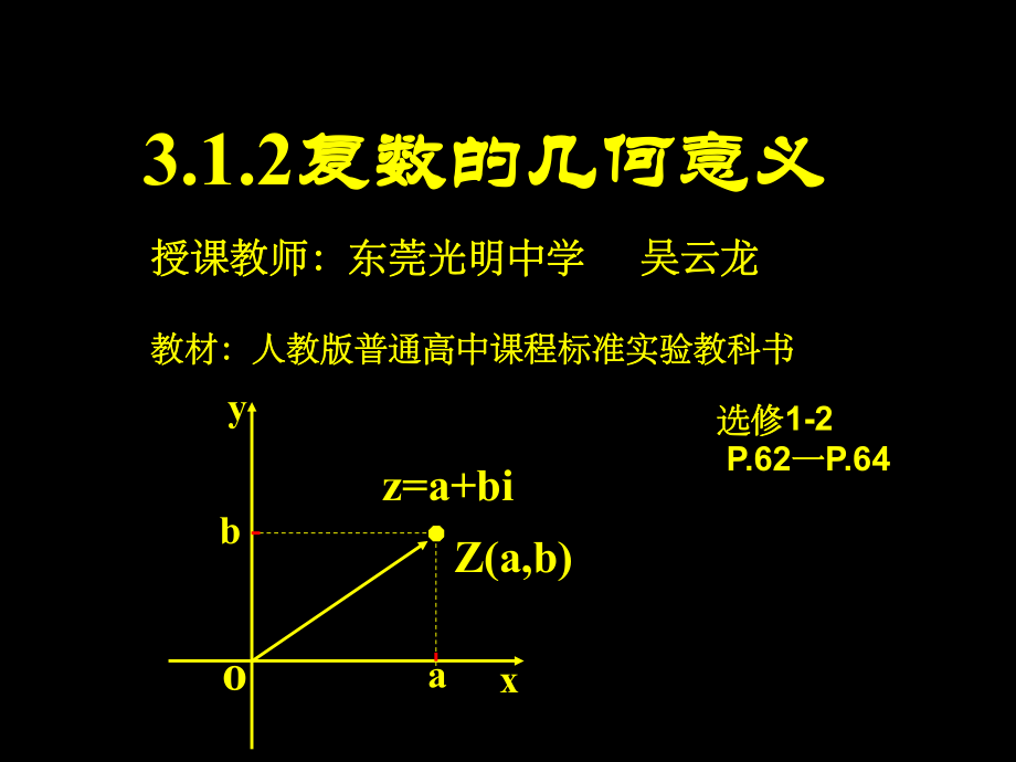 《復(fù)數(shù)的幾何意義》PPT課件_第1頁(yè)