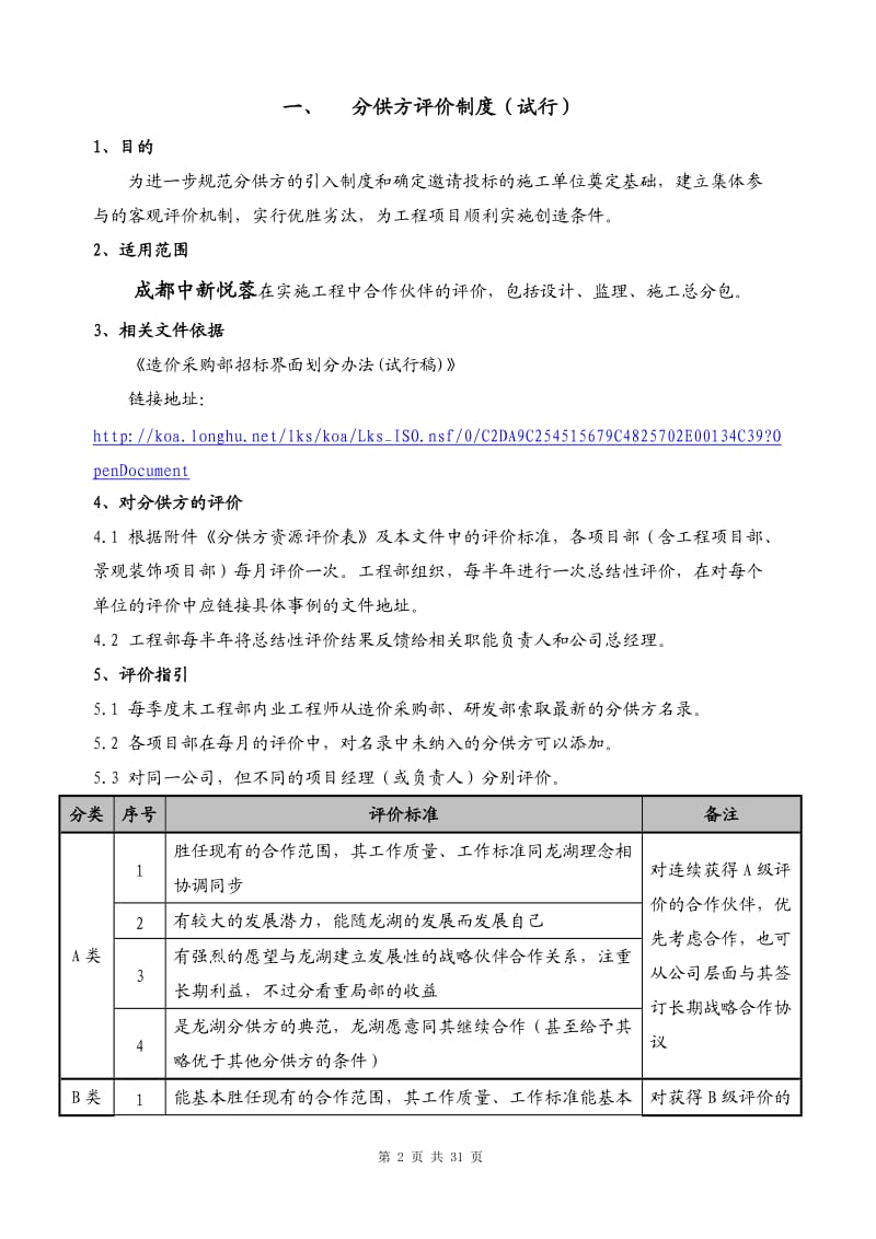 成都中新悦蓉置业有限公司工程管理制度_第2页