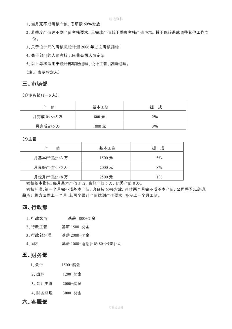 版庄典公司薪资制度_第3页