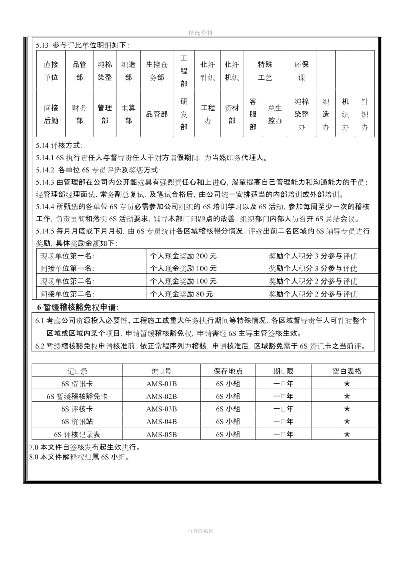 【制度范例】纺织品有限公司S管理制度_第3页