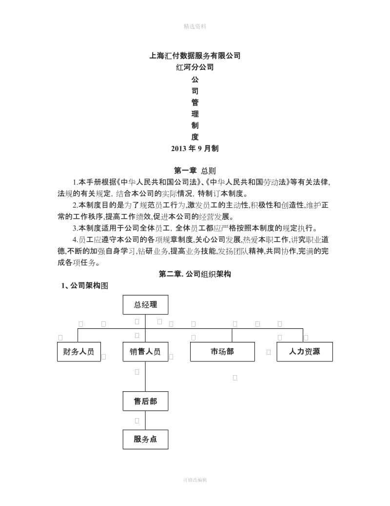 简单公司管理制度_第1页