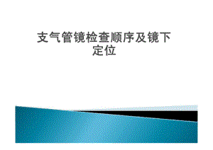 支氣管鏡檢查順序PPT課件