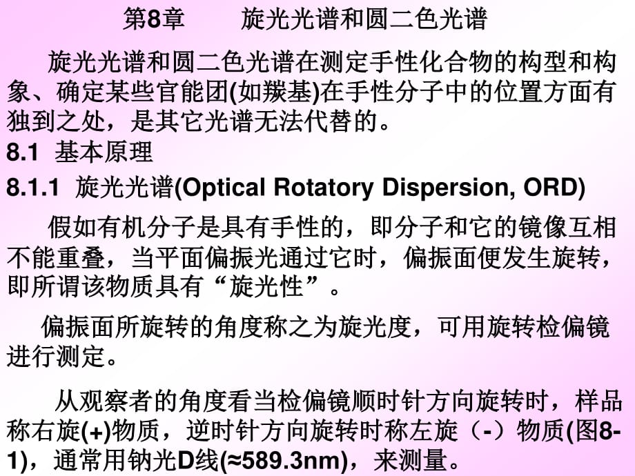 旋光光谱和圆二色光谱_第1页