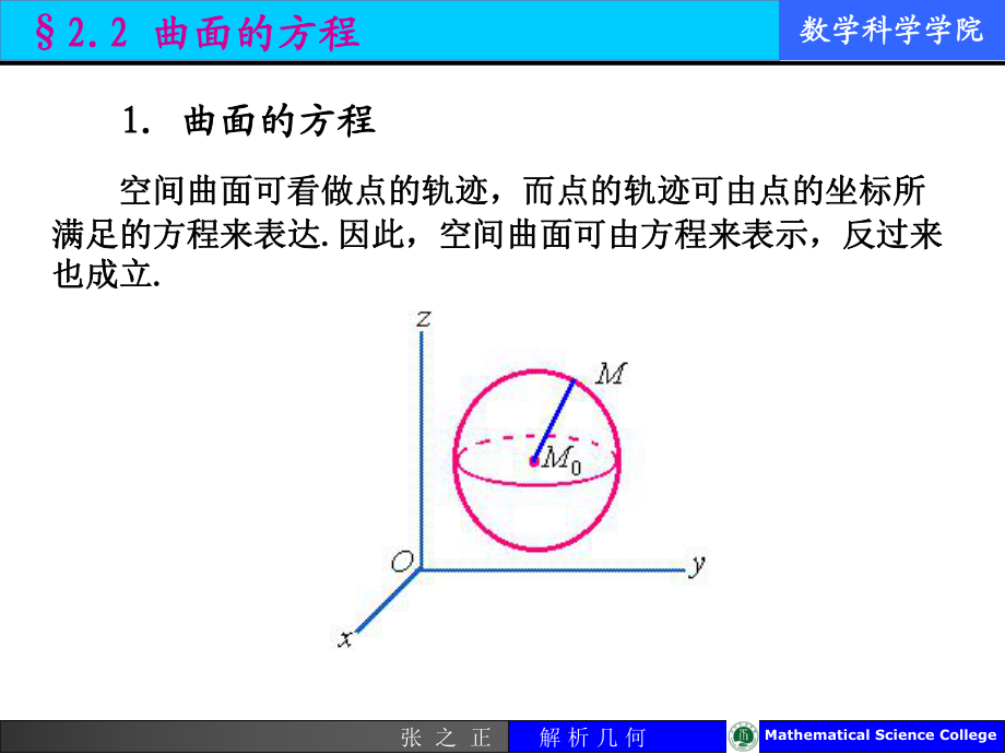 《曲面的方程》PPT课件_第1页