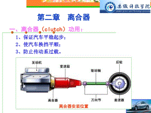 《汽車離合器》PPT課件