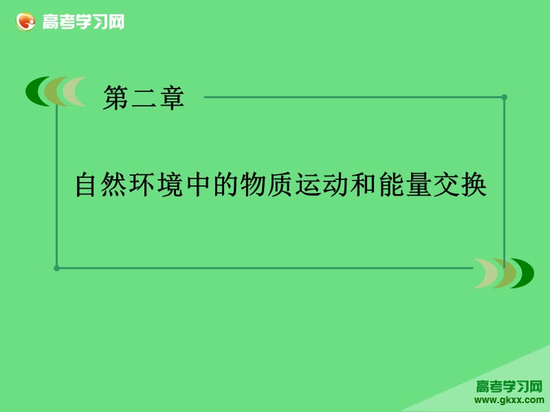 高一地理教学辅导课件：第2单元《自然环境中的物质运动和能量交换》 第3节 第3课时（湘教版必修1）ppt课件_第2页