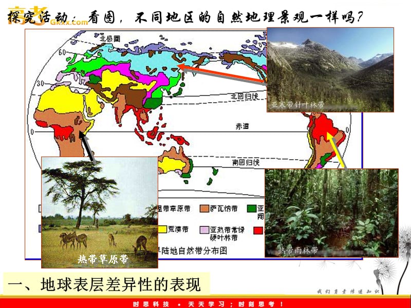 高一地理课件：3.3《自然地理环境的差异性》（湘教版必修1）ppt课件_第3页