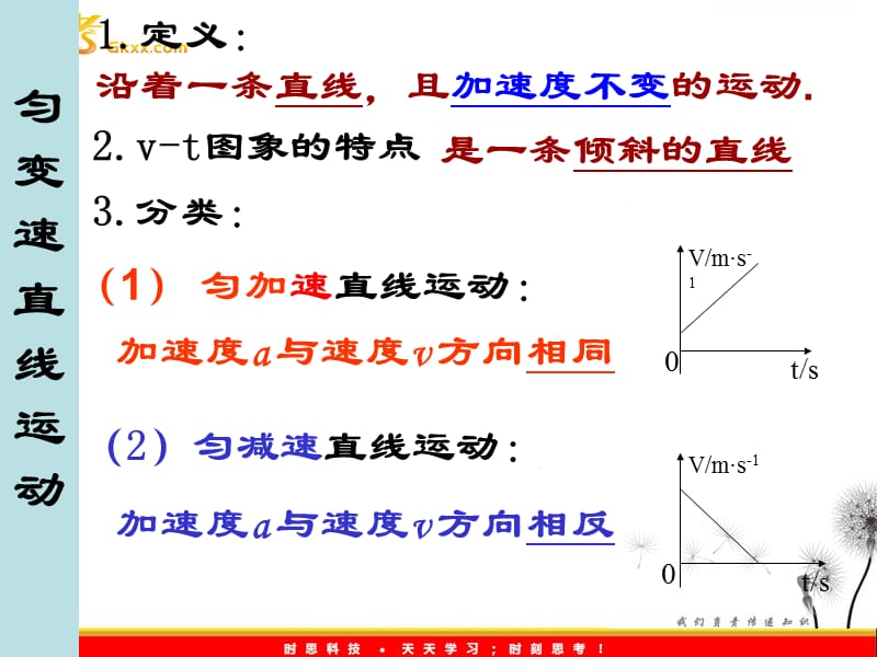 高中物理《匀变速直线运动的研究》复习课件（人教版必修1）ppt_第3页