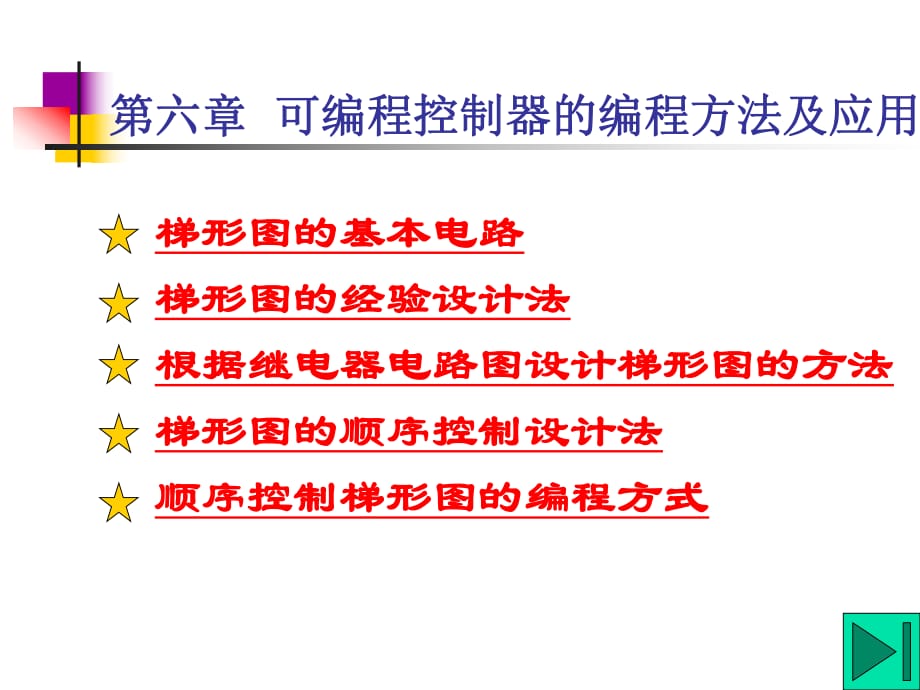 可编程控制器编程方法及应用_第1页