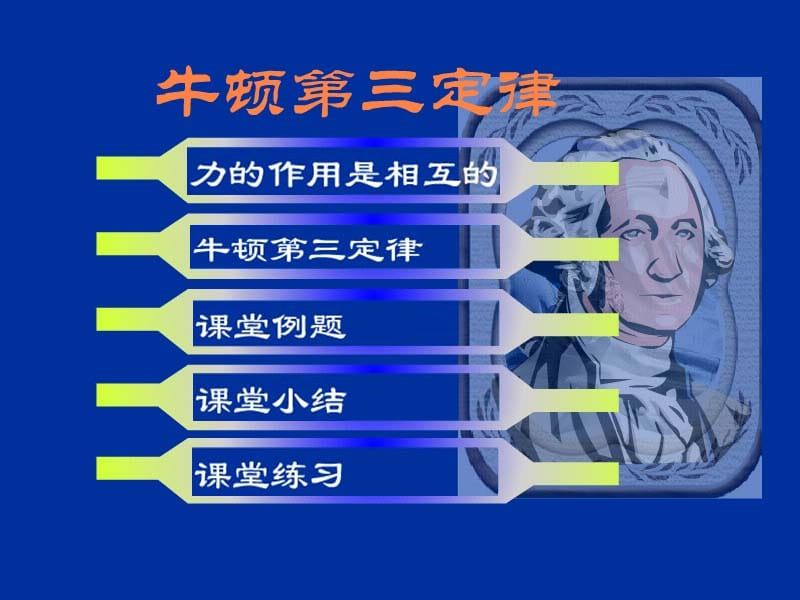 高中物理人教版必修一第四章牛顿运动定律：《牛顿第三定律》课件ppt_第3页