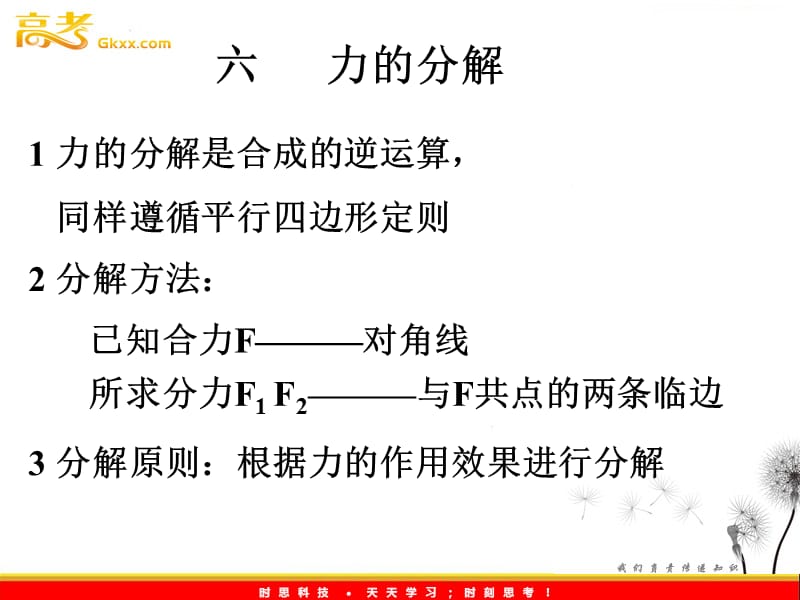 物理必修1《力的分解》课件（一）（新人教版）ppt_第2页