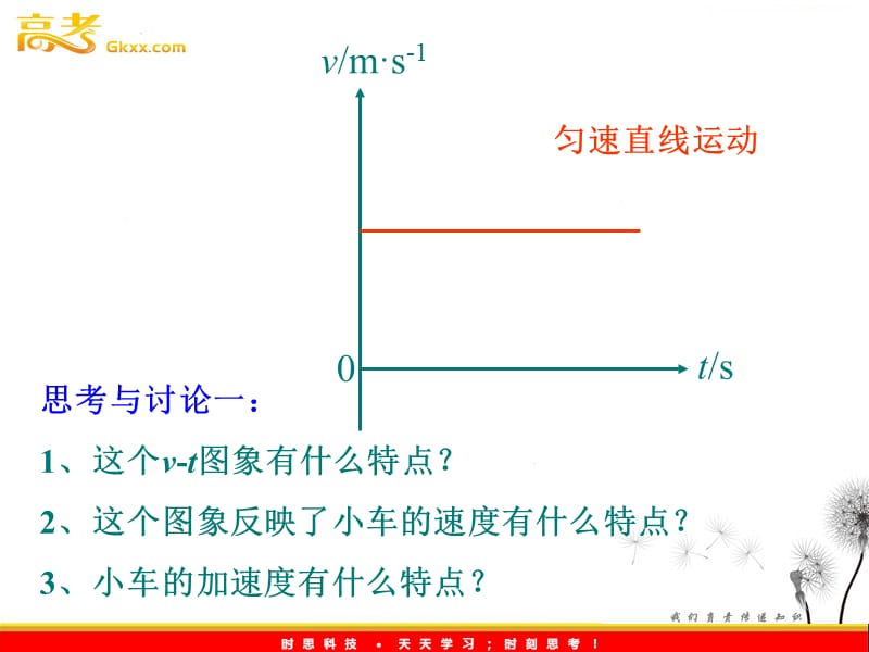 高中物理《匀变速直线运动的速度与时间的关系》ppt_第3页