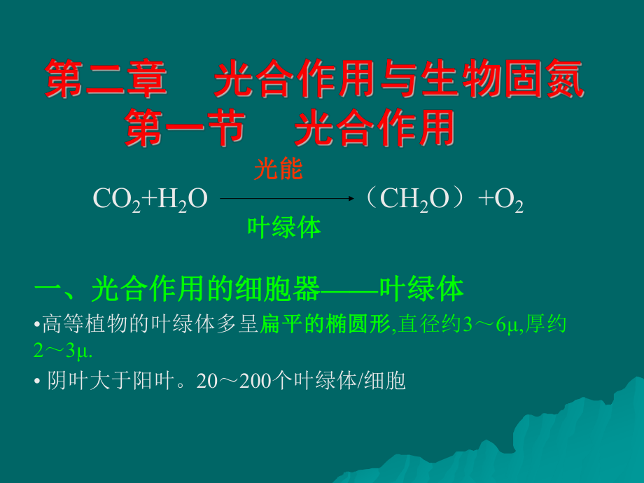 光合作用與生物固氮_第1頁