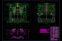 杯托的注塑模具設(shè)計(jì)【一模四腔】【側(cè)抽芯】【說(shuō)明書(shū)+CAD】