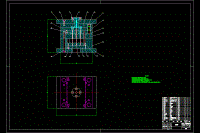 帶聯(lián)合頂出機構的注射模的設計【一模二腔】【說明書+CAD】