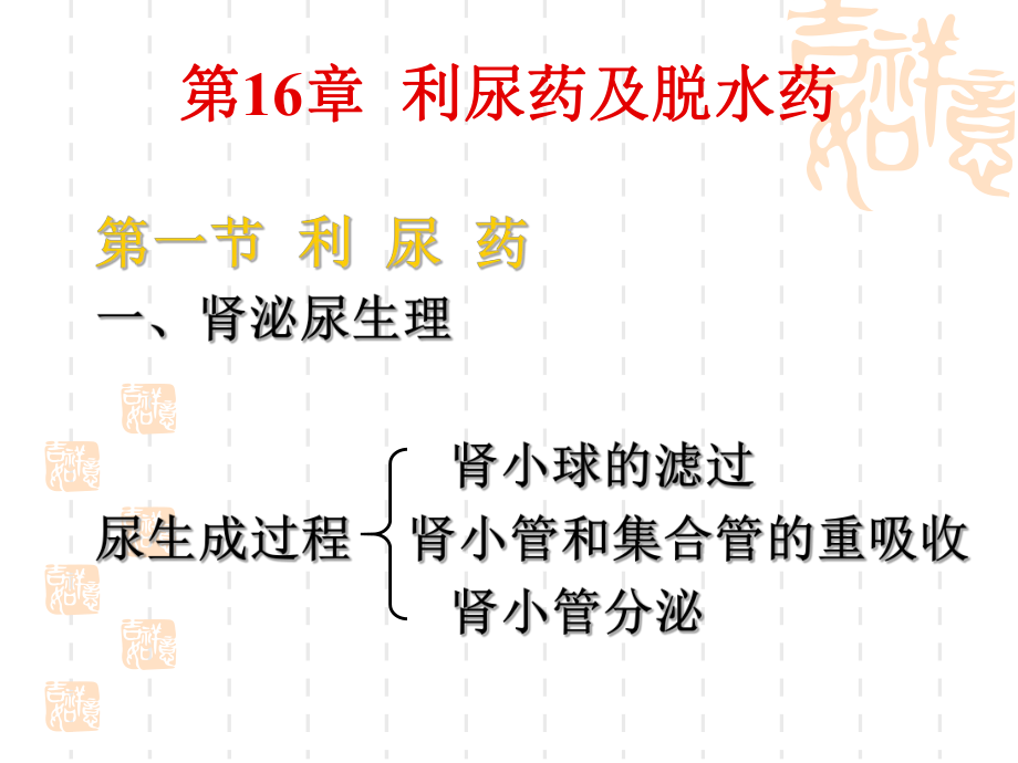 《利尿药及脱水药》PPT课件_第1页