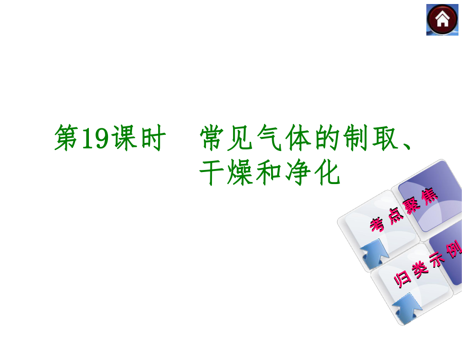 常見(jiàn)氣體的制取干燥和凈化_第1頁(yè)