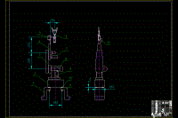 四自由度的工業(yè)機器人【說明書+CAD】