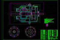 滾筒攪拌機(jī)減速器的設(shè)計(jì)【二級行星齒輪減速器】【說明書+CAD】