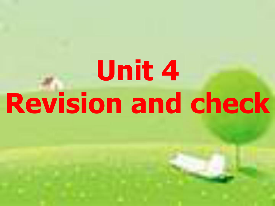 牛津蘇教六上Unit4Reviewandcheck課件之一_第1頁