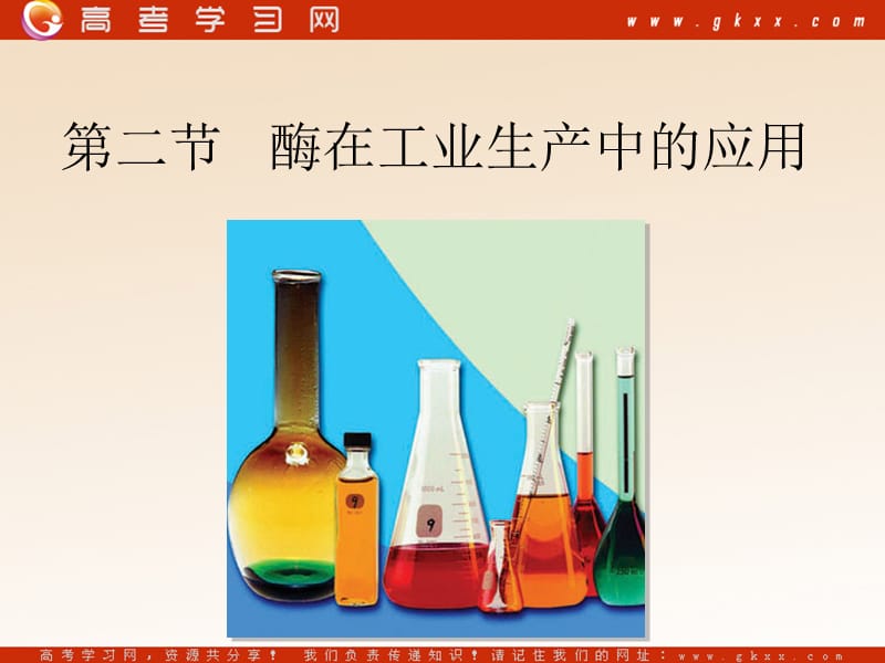 高中生物《酶在工业生产中的应用》课件1（10张PPT）（浙教版选修2）_第3页