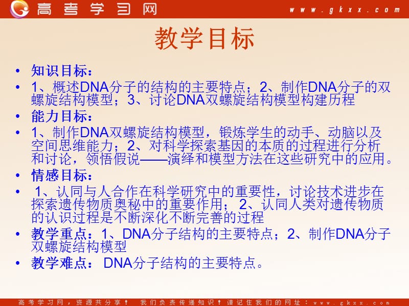 高中生物《DNA的分子结构》课件5（50张PPT）（中图版必修2）_第3页