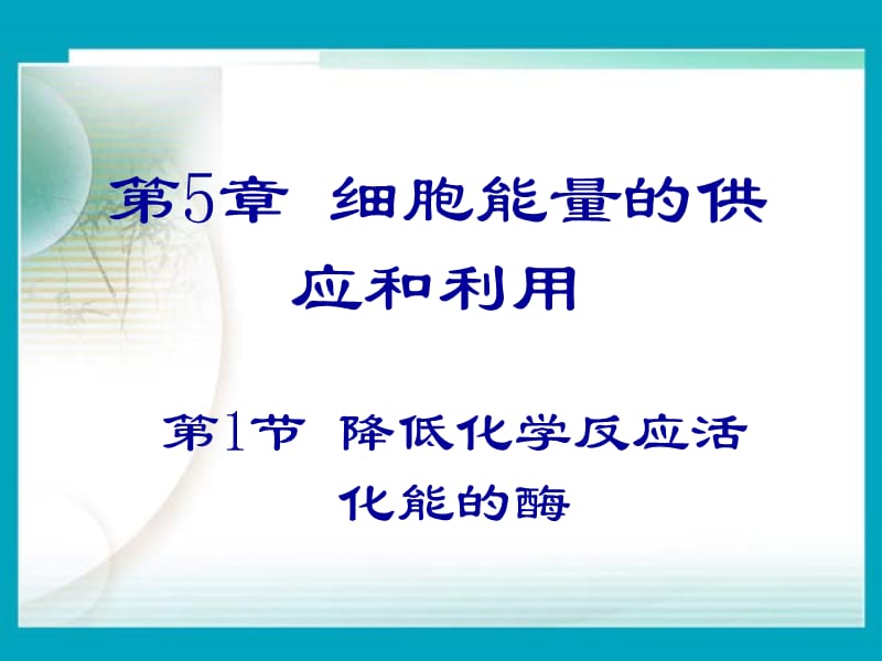 高中生物《降低化学反应活化能的酶》课件一（48张PPT）（新人教版必修1）_第3页