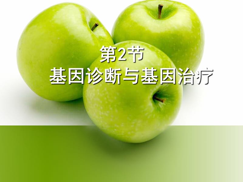 高中生物《基因诊断与基因治疗》课件一（13张PPT）（人教版选修2）_第2页