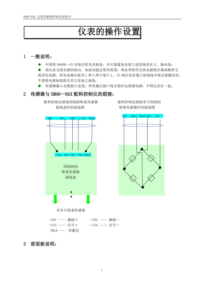 SM40-HAX说明书_第1页