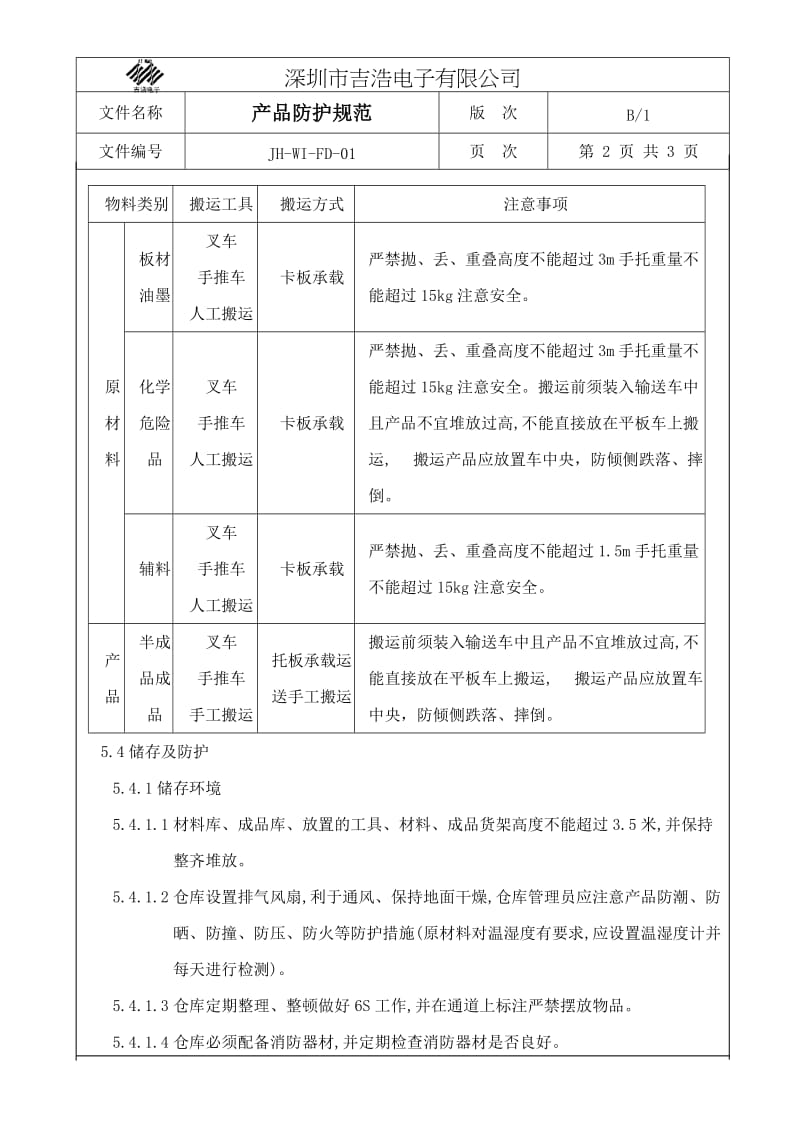 产品防护规范_第2页