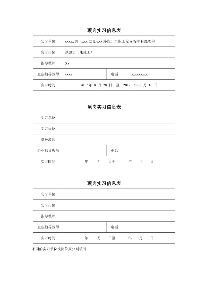 大学生顶岗实习周记—建筑工程类_第2页