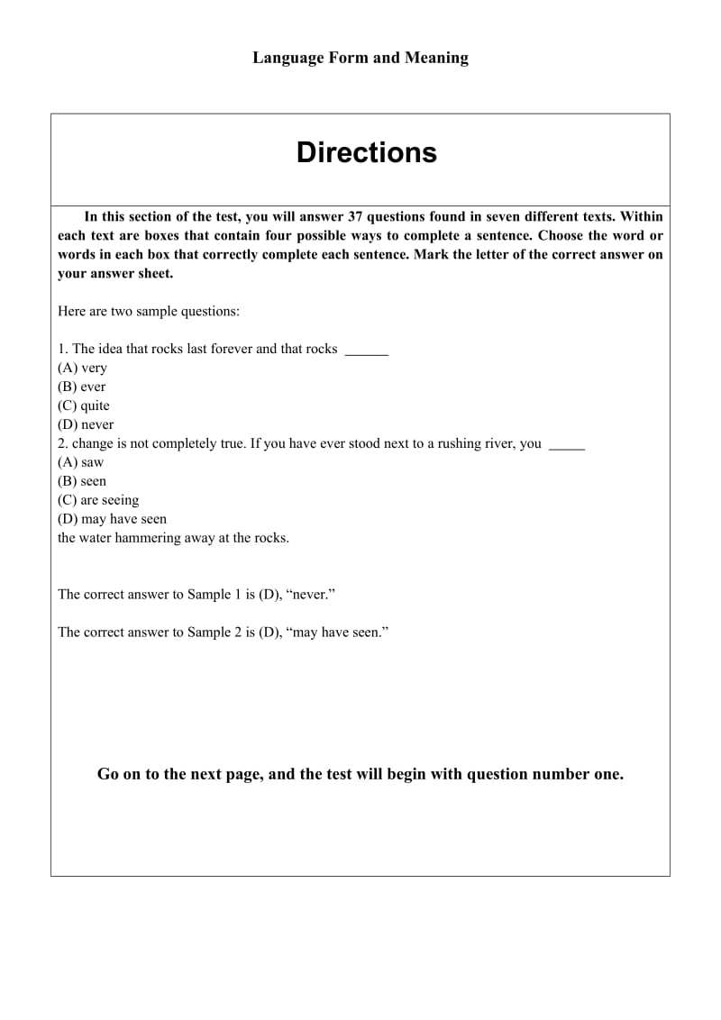 TOEFL-junior模拟试题_第2页