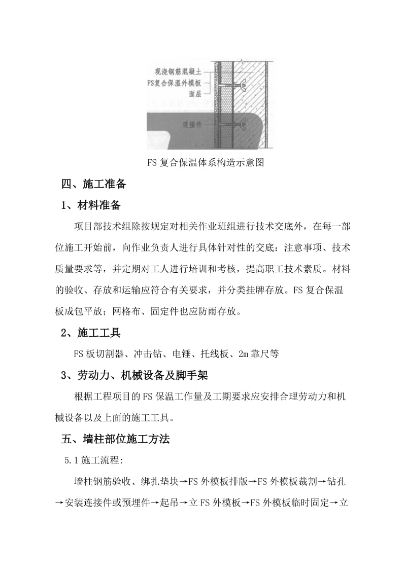 FS复合外墙模板保温施工方案_第3页