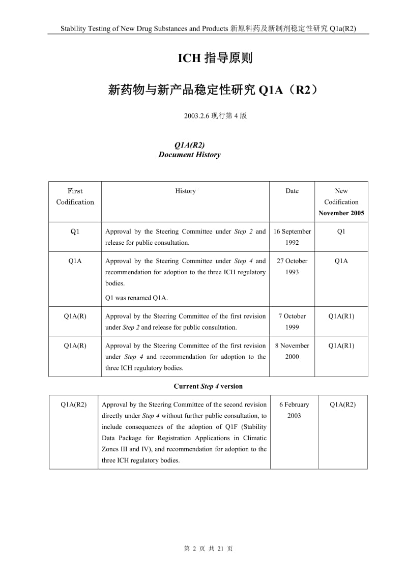 Q1a(R2)-2003-新原料药及新制剂稳定性研究(中英文)_第2页