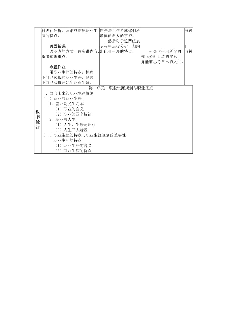 《职业生涯规划》教案(全)_第3页