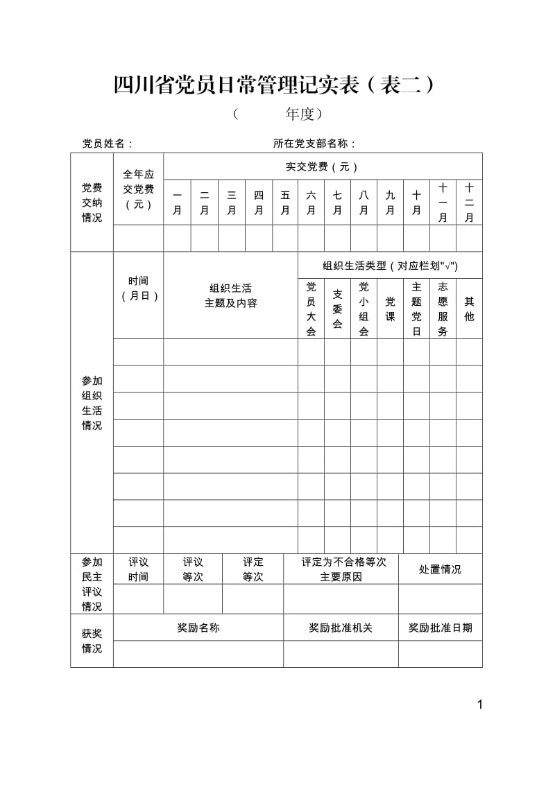 党员基本信息一卡一表_第2页