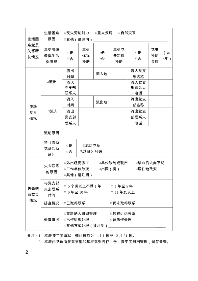 党员基本信息一卡一表_第3页