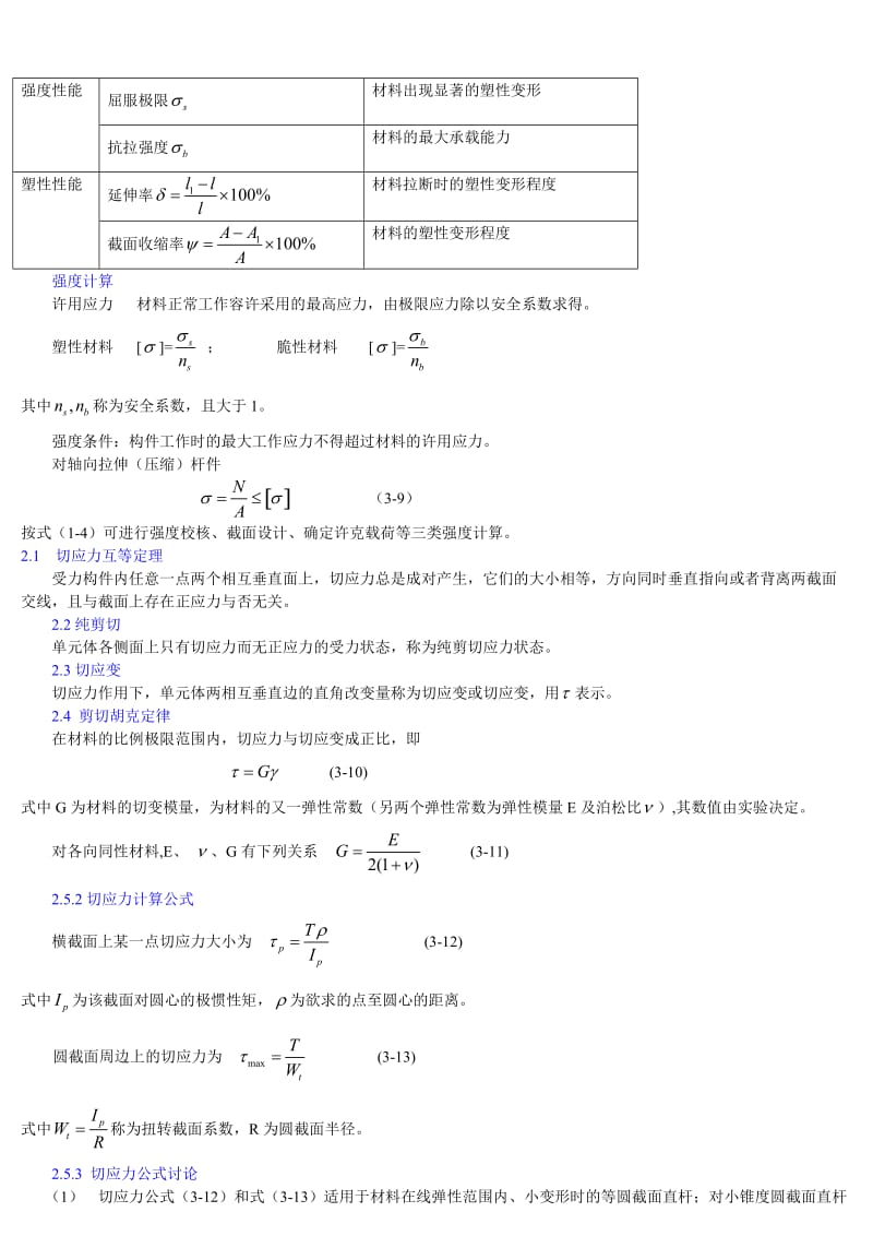 材料力学复习总结_第3页