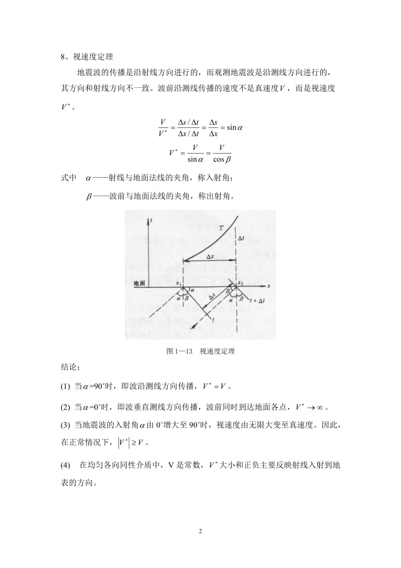 地震勘探原理——各章要点总结_第2页