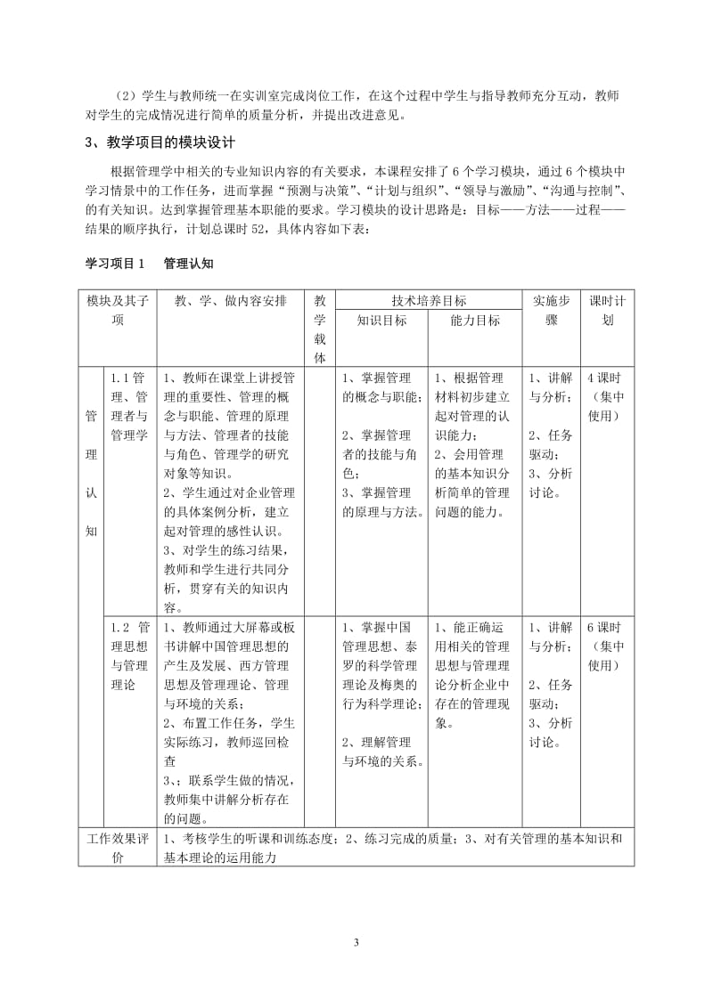 管理学基础课程标准_第3页