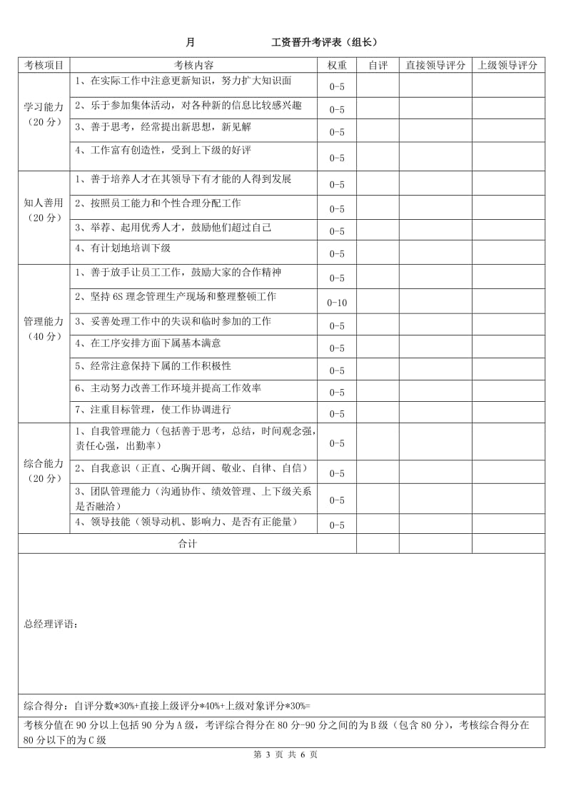 岗位考评制度_第3页